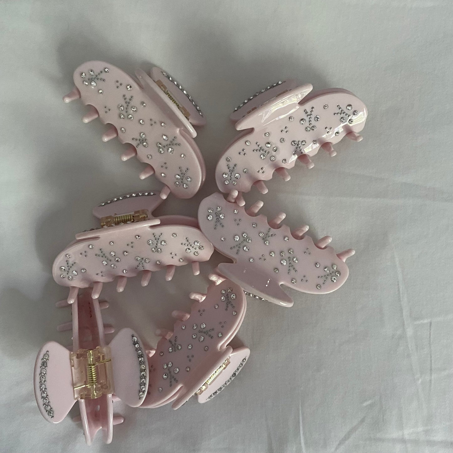 Blush butterfly clip