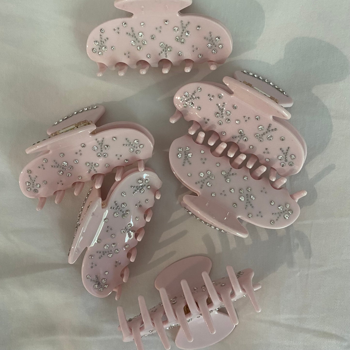Blush butterfly clip