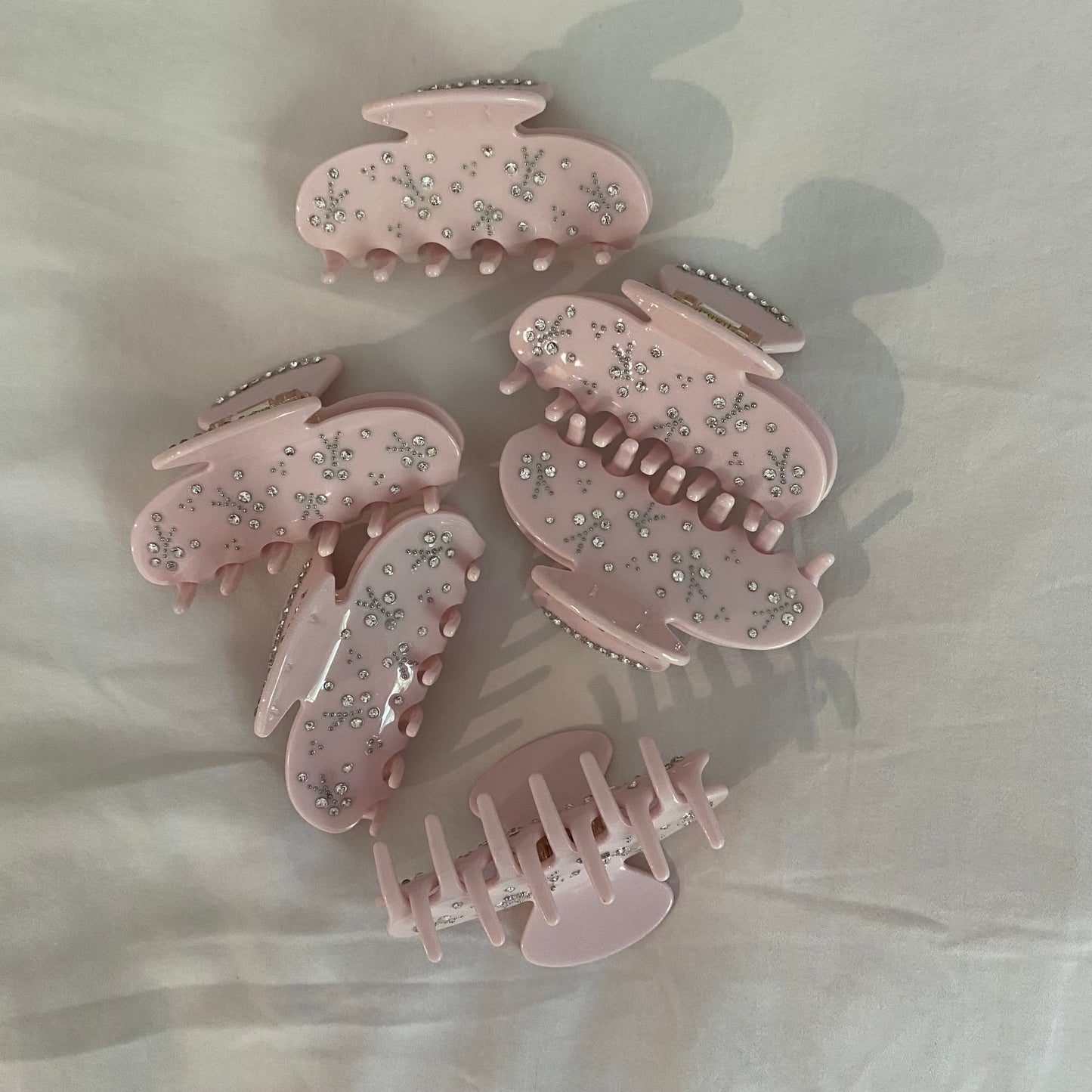 Blush butterfly clip